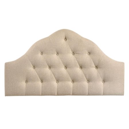 EAST END IMPORTS Sovereign King Fabric Headboard- Beige MOD-5166-BEI